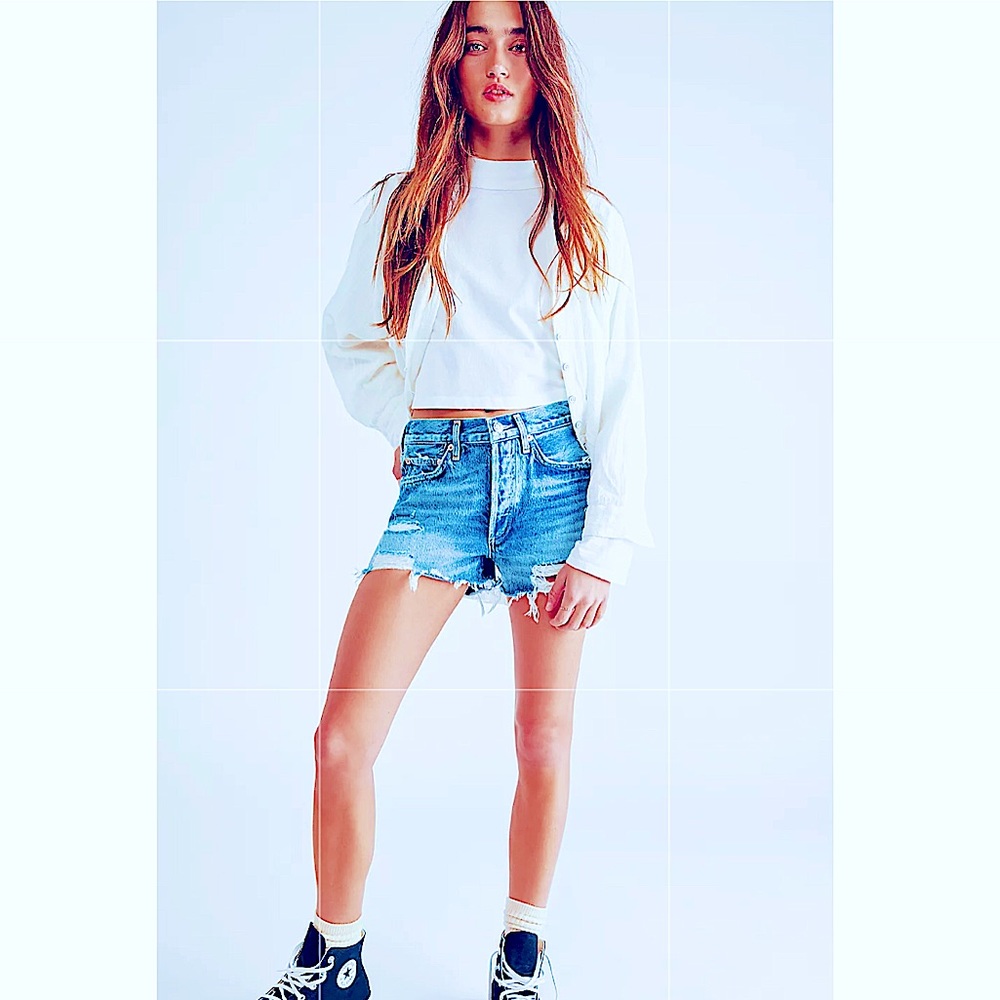 Vintage 501 Levi’s Jean shorts sz 25➿ - Picture 14 of 14